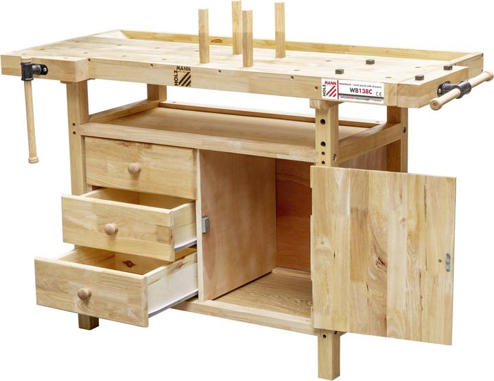 Produktbild Holzmann Hobelbank WB138C (62 cm, 138 cm)