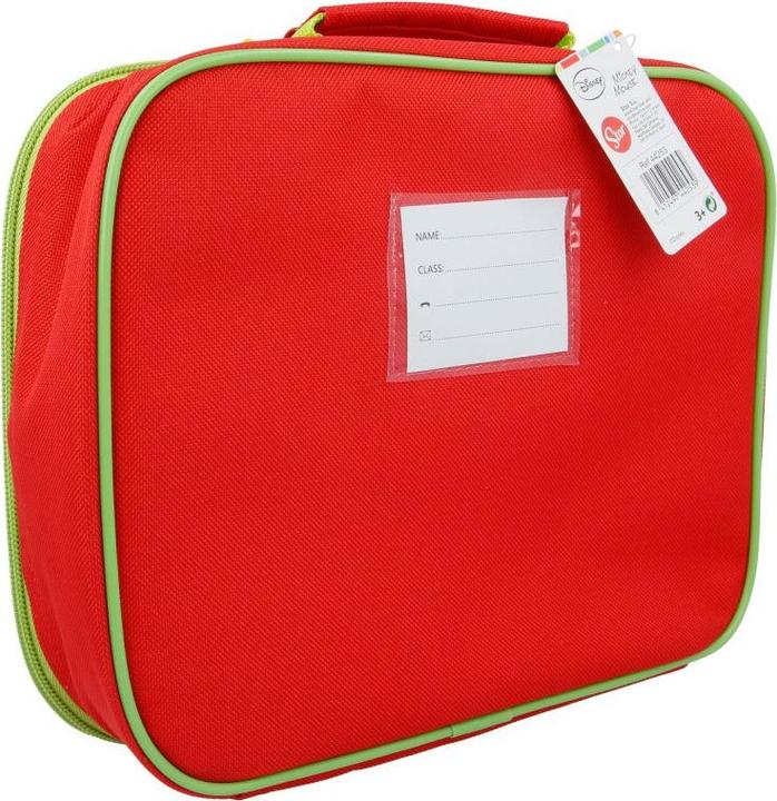 Actual product image Mickey Mouse Youth Unisex Rectangular Insulated Bag Mickey Watercolours Lunch Bag