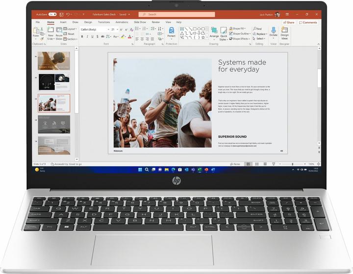 Produktbild HP 250 G10 Intel Core i5-1334U 39,6cm 15,6Zoll FHD 16GB 512GB/SSD W11P 1J Gar SmartBuy+ (DE) (15.60", 512 GB, 16 GB, DE, Intel Core i5-1334U)