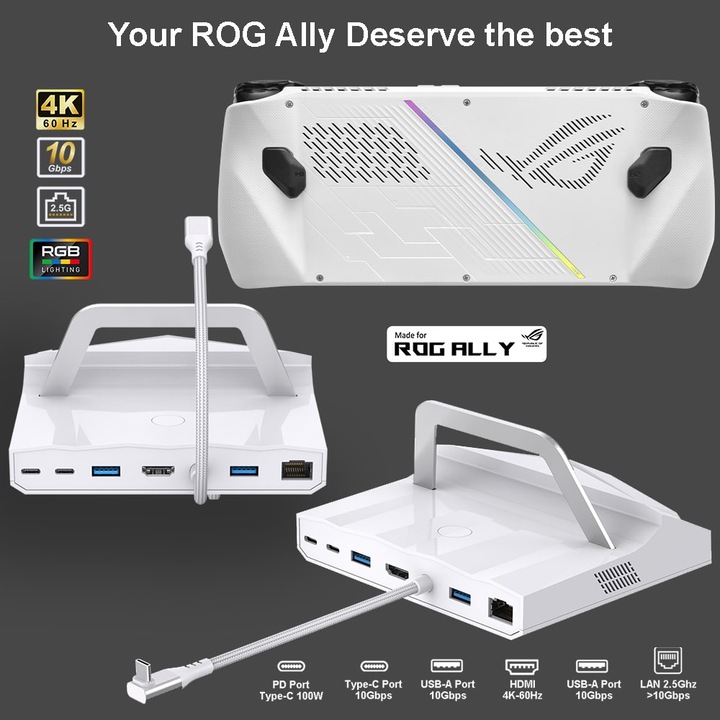 Immagine prodotto Ibroz ROG Ally Dock (PC)