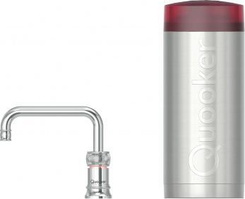 Quooker - Wasserhahn Classic Nordic Square single tap COMBI verchromt glänzend