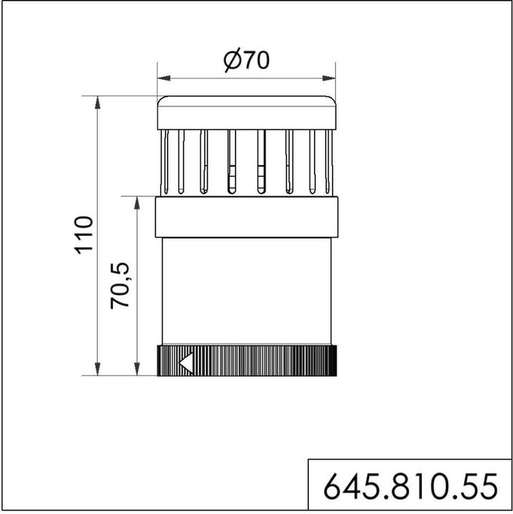 Produktbild Werma Sirenenmodul 24Vdc