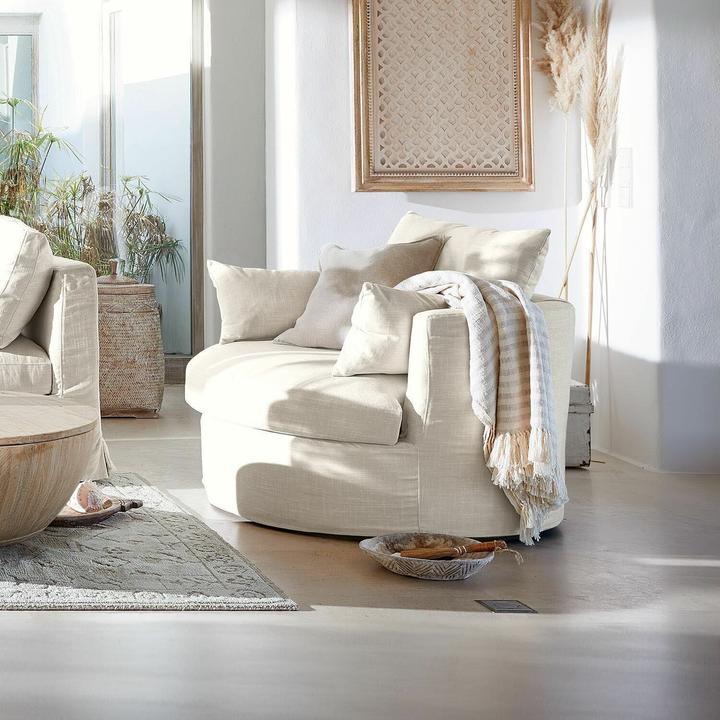 Produktbild Loberon Dreh-Sessel Jindabyne creme