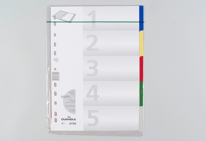 Actual product image Durable Register PP