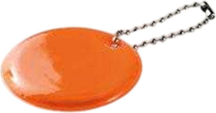 Actual product image MidOcean Grin Round Reflective Keyring