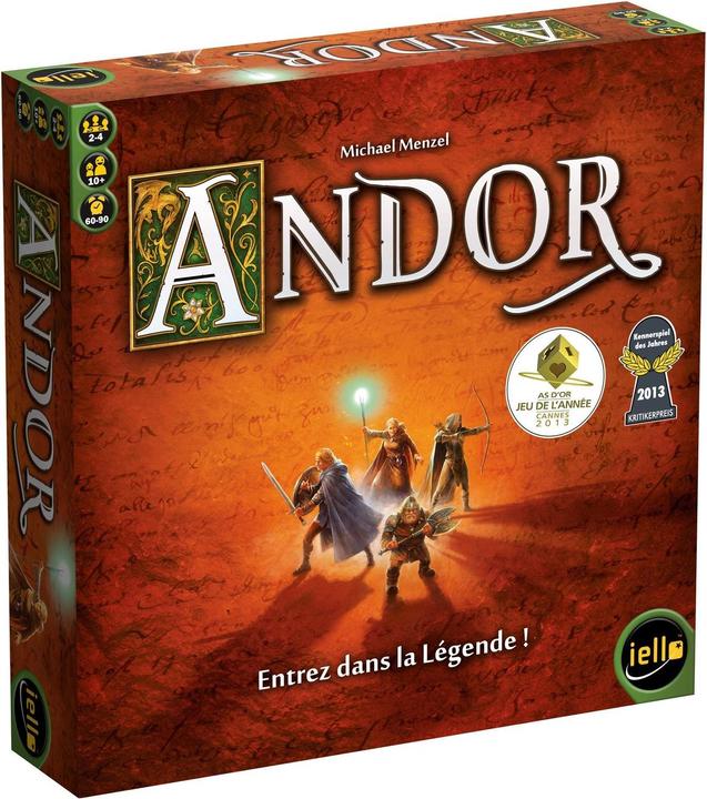 Productafbeelding Kosmos Kennerspel Andor - jeu de base (Frans, 2 - 4 Spelers)