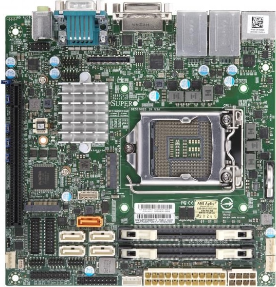 Produktbild Supermicro X11SCV-L (LGA 1151, Intel H310, Mini-ITX)