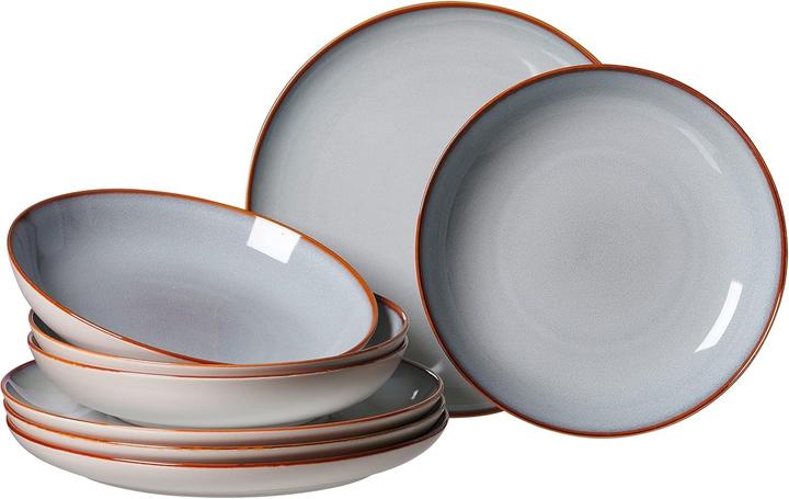 Produktbild Ritzenhoff & Breker Speiseservice 8tlg. grau (8 Stk.)