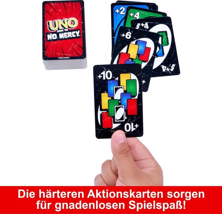 Produktbild Mattel Games Uno No Mercy (Italienisch, Deutsch, Französisch, Englisch, Spanisch)