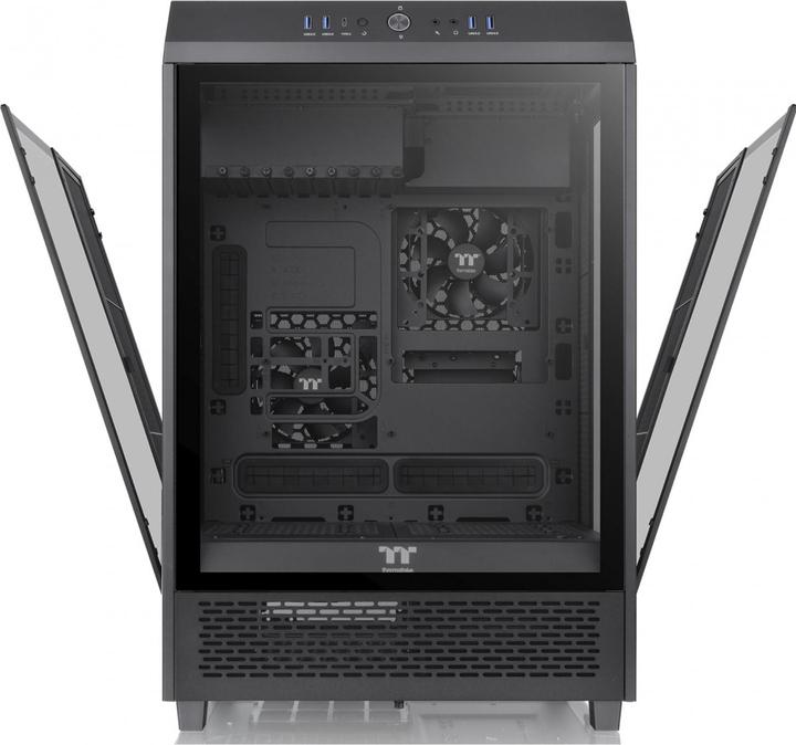 Actual product image Thermaltake Tt The Tower 500 Black CA-1X1-00M1WN-00 (ATX, mATX, Mini-ITX)