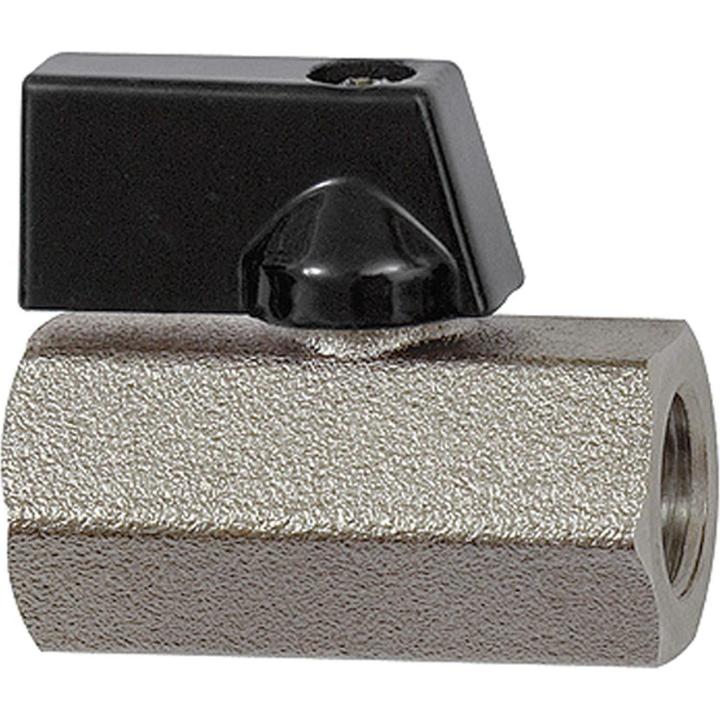 Magni, Valvola, Mini-Kugelhahn valve line Flügelgriff, IG/IG G 1/2", PN 10, Messing RIEGLER