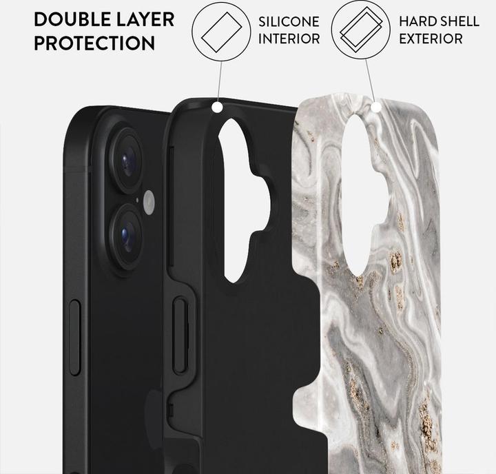 Immagine prodotto Burga Tough Case Apple iPhone 16 - Snowstorm (Apple iPhone 16)