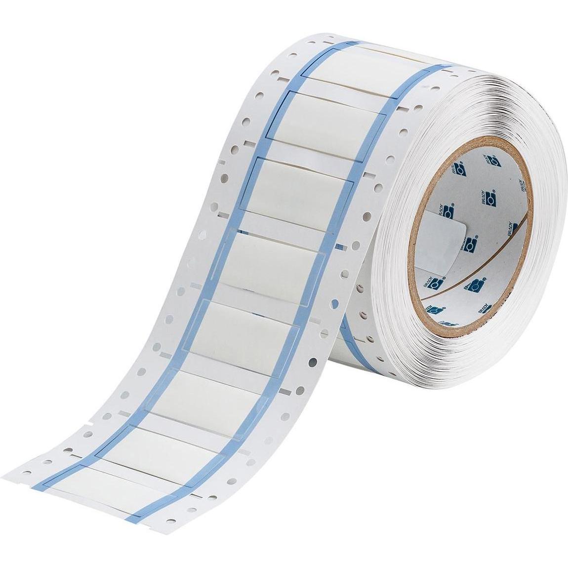Brady, Etiketten, 3PS-500-2-WT, B-342, Permasleeve, wärmeschrumpfd. Polyolefin, Weiss, 50,8 x 21,62mm, für Kabe
