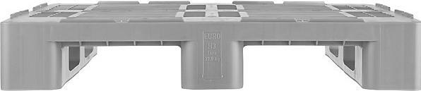 Produktbild Craemer Hygienepalette, LxBxH 1200x1000x160 mm, hellgrau, ab 5 Stk