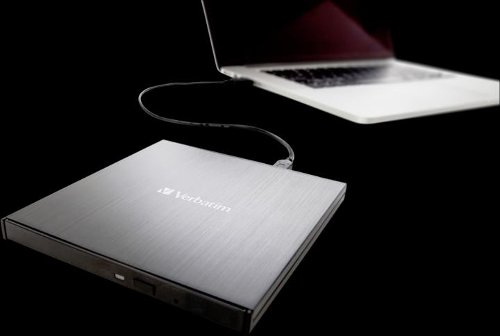 Produktbild Verbatim Slimline (Blu-ray Brenner, Blu-ray Laufwerk, CD Brenner, CD Laufwerk, DVD Brenner, DVD Laufwerk)