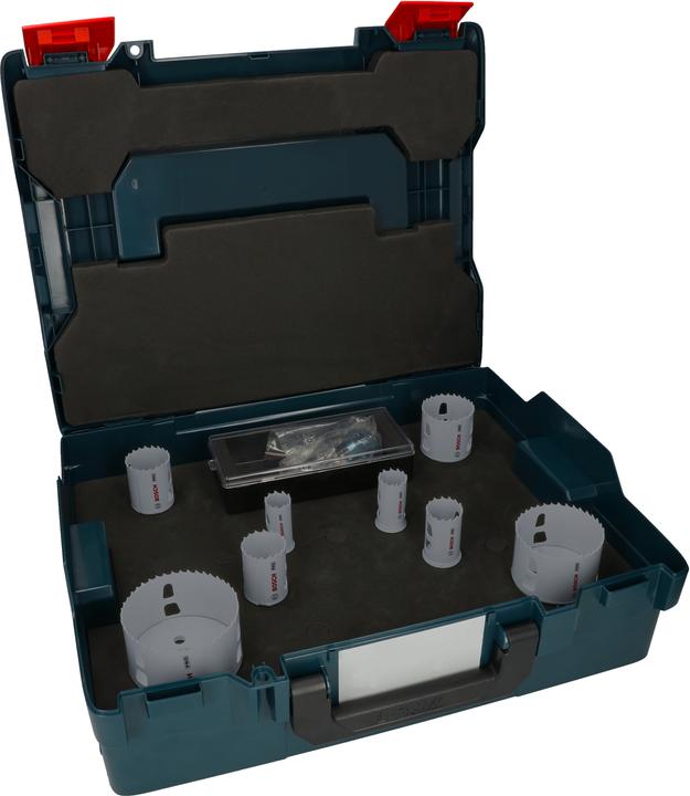 Immagine prodotto Bosch Professional Zubehör Set di seghe a tazza PRO Multi Material PC Plus, 8 pezzi. (44 millimetri, 20 millimetri, 30 millimetri, 60 millimetri, 68 millimetri, 114 millimetri)