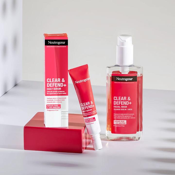 Produktbild Neutrogena Clear & Defend+ Peeling Serum (30 ml)