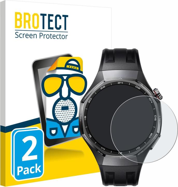 BROTECT Entspiegelungsfolie für Huawei Watch GT 6 Pro (46 mm) Displayschutz Displayschutzfolie Folie Matt