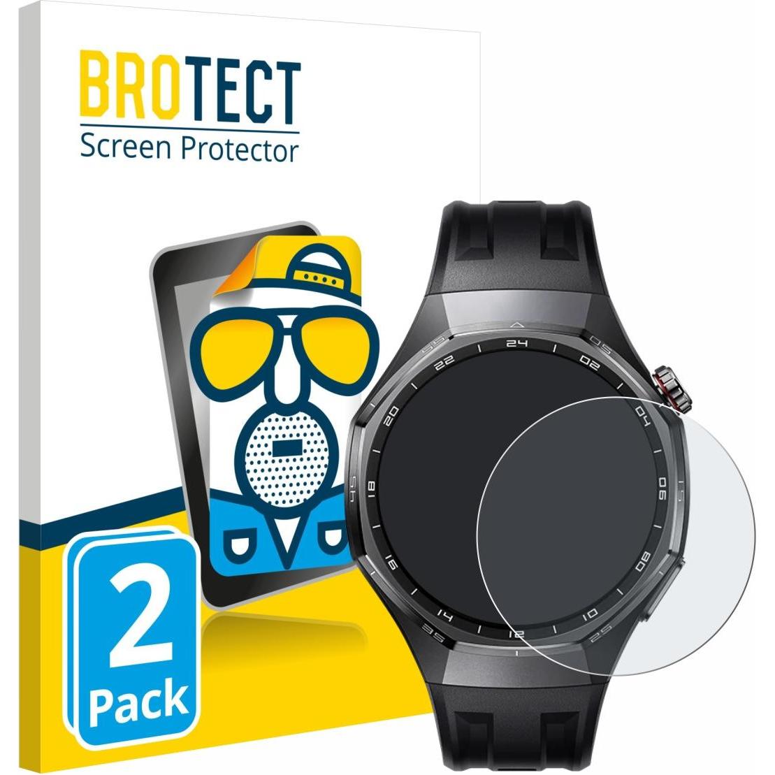 BROTECT Pellicola Opaca, Pellicola protettiva per smartwatch, Trasparente