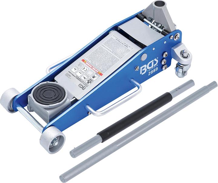 BGS Floor Jack hydraulic Aluminium-Steel Construction 2.5 t