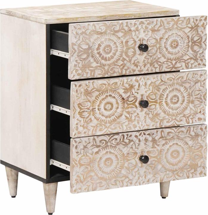 Produktbild vidaXL Bettschrank (33 x 50 x 60 cm)