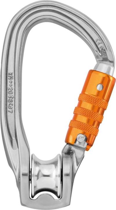 No Name Rollclip-Karabiner mit Triact PETZL