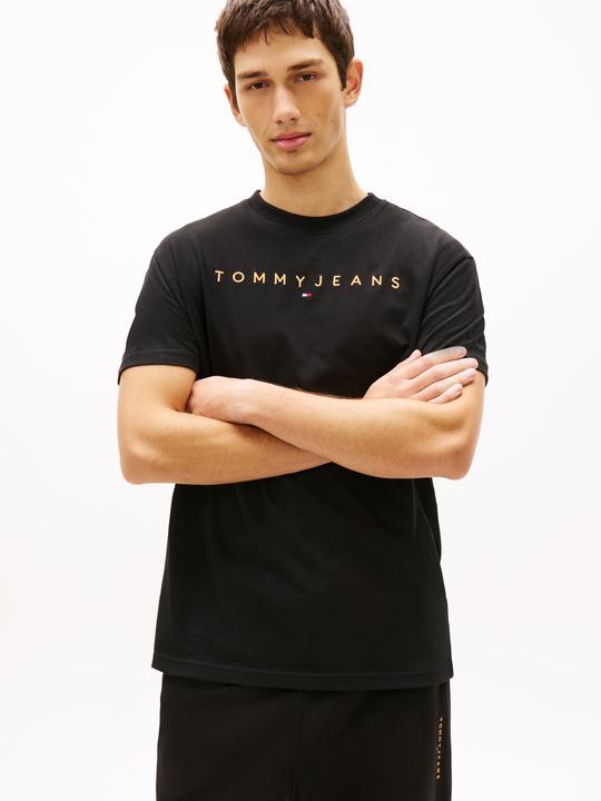 Produktbild Tommy Jeans Linear Logo Embroidery Jersey T-Shirt (L)