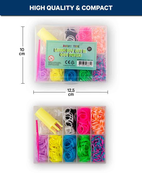 Immagine prodotto I Am Creative Loom DIY Set II, 600 Stk.