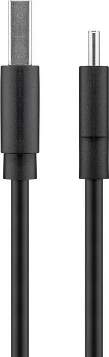 Actual product image Goobay USB-A to USB-C cable (0.10 m, USB 2.0)