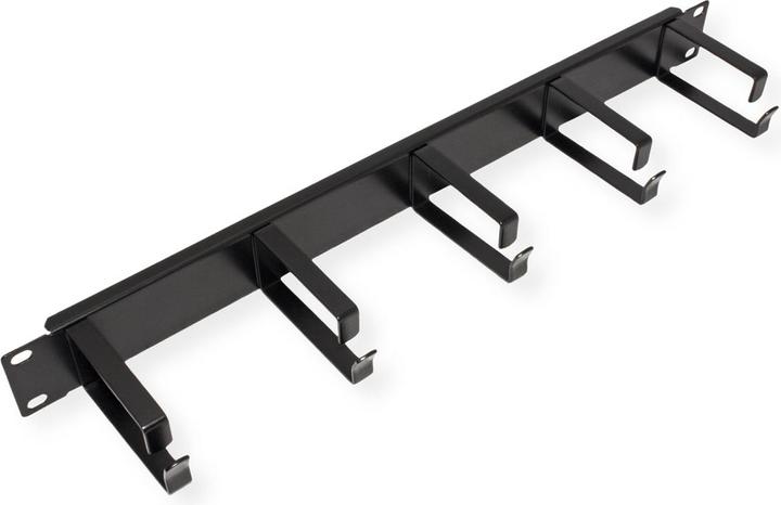 Actual product image Value 19/" front panel, horizontal or vertical cable routing, RAL 9005 black