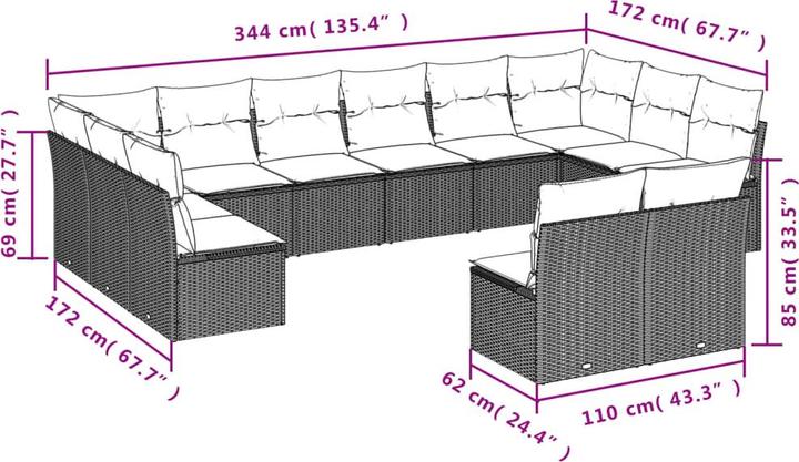 Produktbild vidaXL Armani