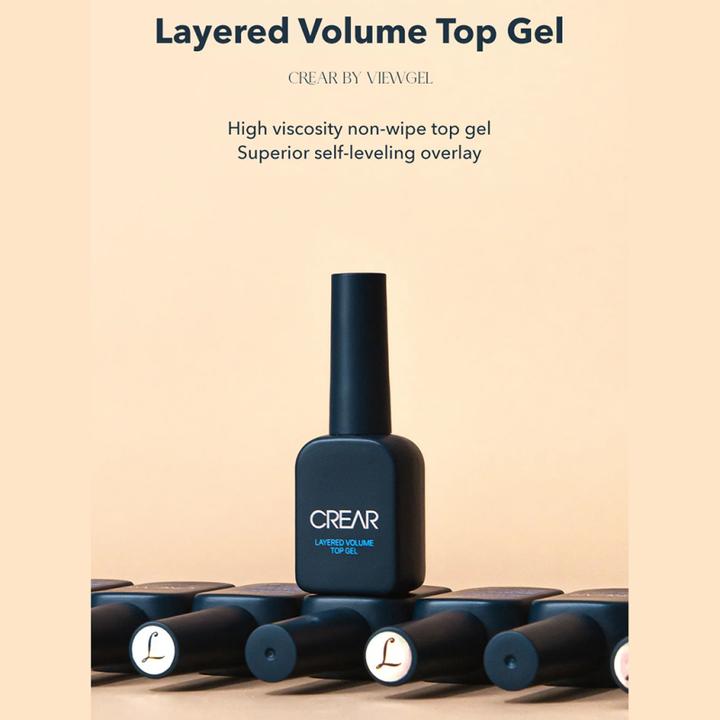 Produktbild Crear Layered Volume Top (Liner Brush) - 10g (Clear, Gel-Effekt Nagellack)