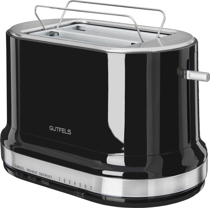 Produktbild GGV Toaster 2 Scheiben TOAST 2010 S sw/inox (5810030)
