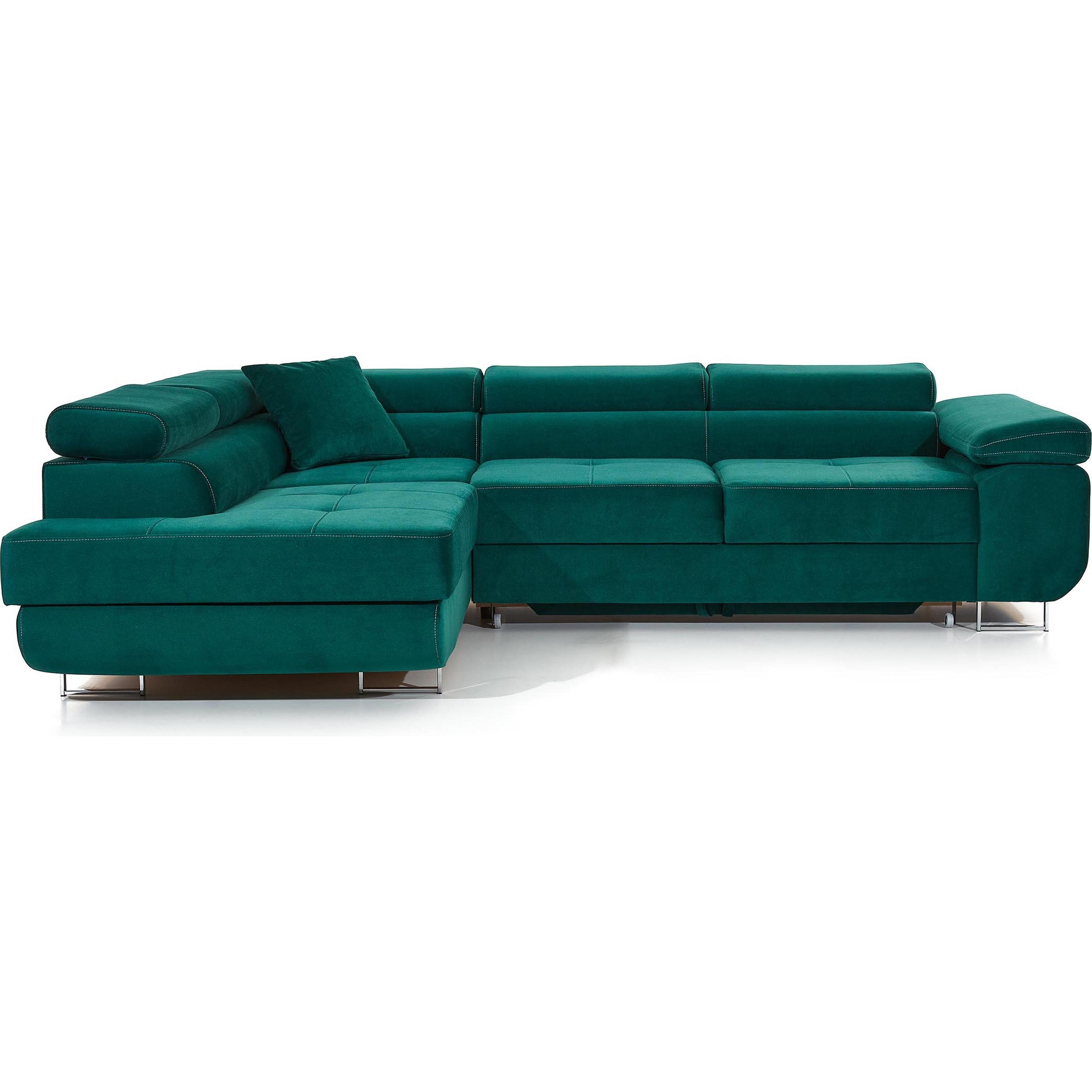 ELTAP, Sofa, Anton (Ecksofa, 4-Sitzer, Bettsofa)