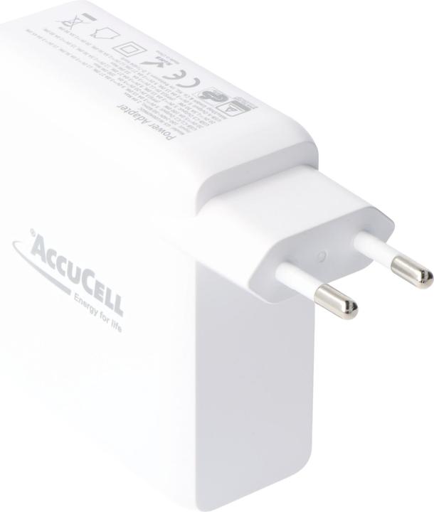 Actual product image AccuCell 100W GaN Charger (100 W, 4 ports)