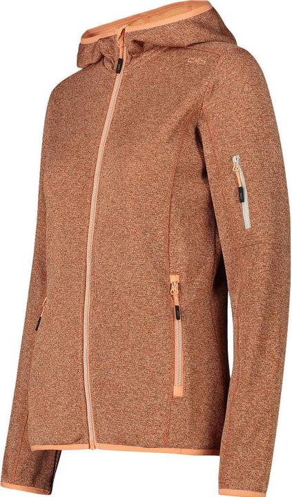 Produktbild CMP Campagnolo Women's Jacket Fix Hood Knitted + Mesh (40, M)