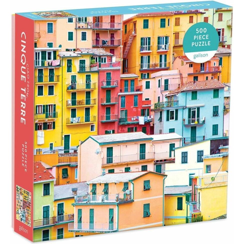 Abrams & Chronicle Ciao from Cinque Terre 500 Piece Puzzle (500 Teile)