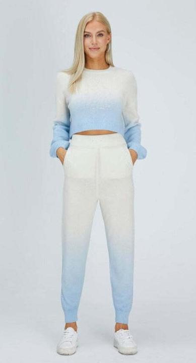 Produktbild Bellemere Sweater Pant Set Polar Bear Gradient Cashmere Cropped Sweater-Pant SET (With Crystal Touch) (S)