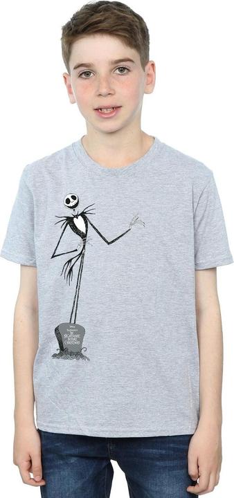 Image du produit Disney - T-shirt NIGHTMARE BEFORE CHRISTMAS JACK POSE - Garçon (128)