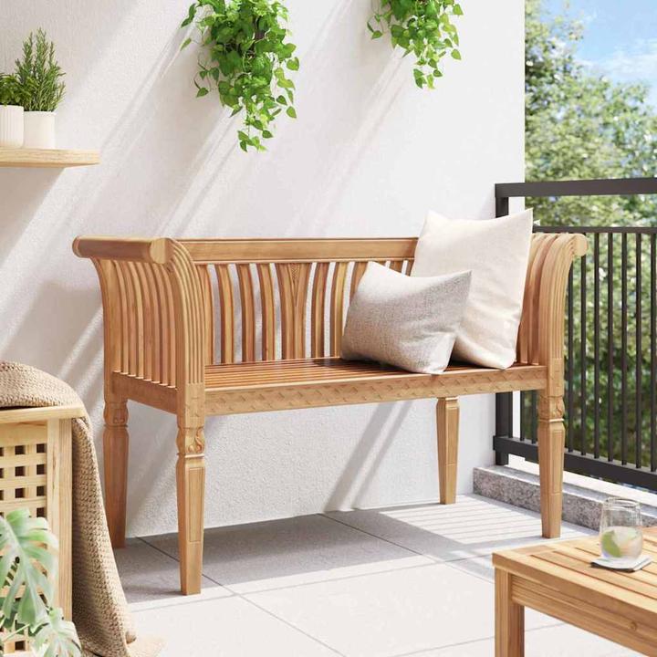 Actual product image vidaXL Garden bench