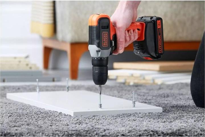 Image du produit Black & Decker Black+Decker BCD001C2-QW 18V Akkuschrauber inkl. 2 Akkus (Perceuse-visseuse)