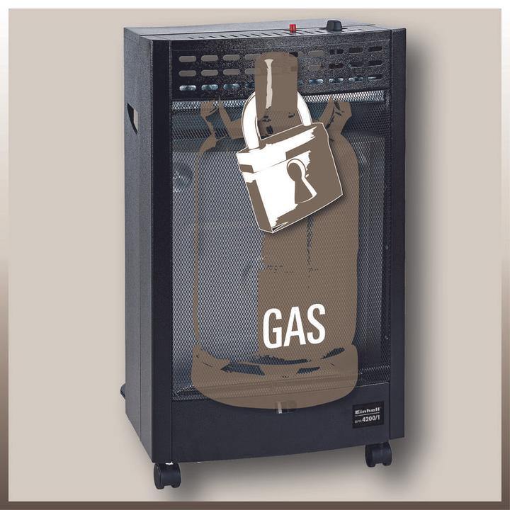 Produktbild Einhell BFO 4200/1 (DE/AT) Blue Flame Gasheizofen (4200 W)