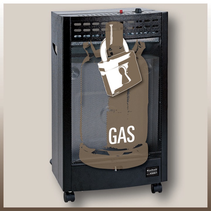 Productafbeelding Einhell BFO 4200/1 (DE/AT) Blue Flame gaskachel (4200 W)