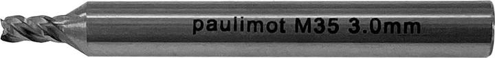 Paulimot Schaftfräser, 45°, 4-schneidig 3 mm