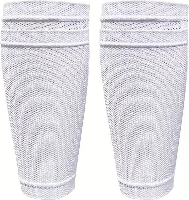Immagine prodotto Cbx Set calcio Calzettoni e parastinchi taglia L Bianco (L)