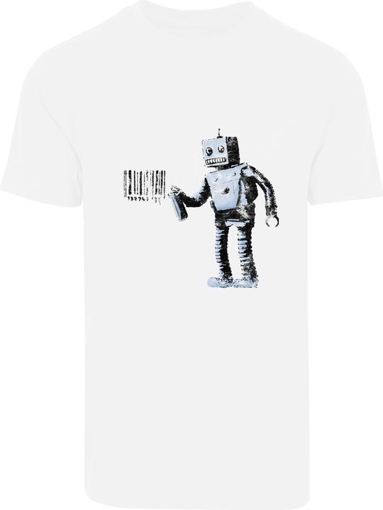Merchcode Barcode Robot T-Shirt - 111985 (XXL)