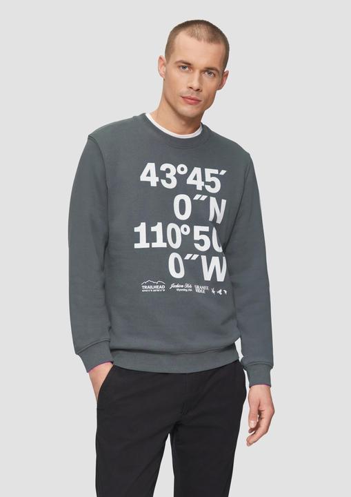 Image du produit S.Oliver Sweatshirt Sweatshirt mit Flock-Print (3XL)