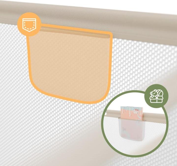 Immagine prodotto Tulano Baby Laufstall Cozy 22 Beige - 180 cm (120 cm, 180 cm)