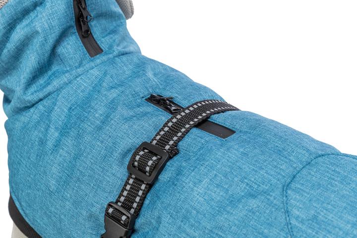 Actual product image Trixie Riom, winter coat, for a dog, blue, L: 55 cm (L, Dog coat)