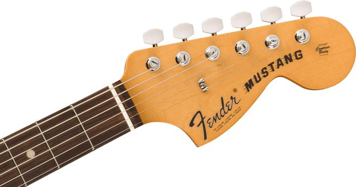 Produktbild Fender Vintera II 70s Mustang RW Competition Burgundy elektrische gitaar met deluxe gigbag (E-Gitarre, Rosewood, Mahagoni, Alder)